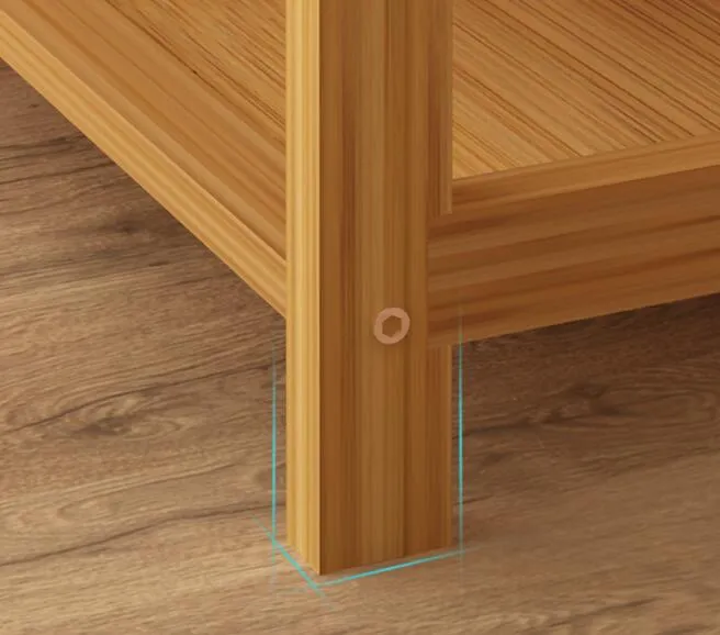 6 Tiers Layers Shoe Rack Storage Shelf Stand Bamboo