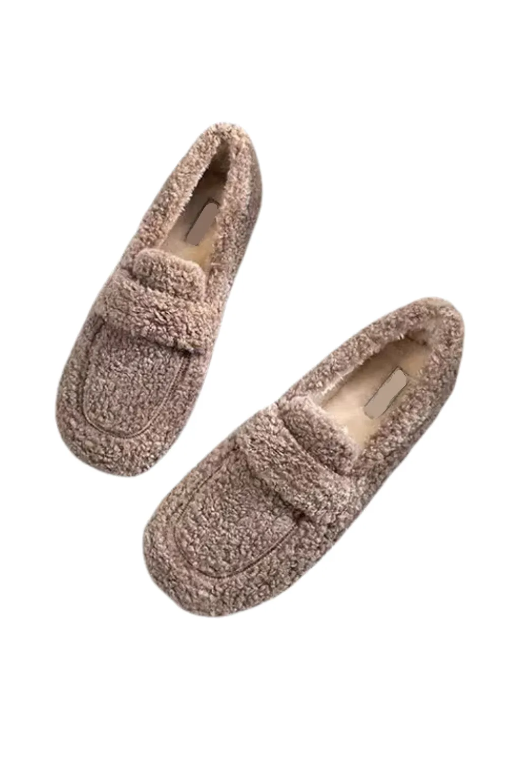 'Abigail' Wool Plush Shoes (3 Colors)