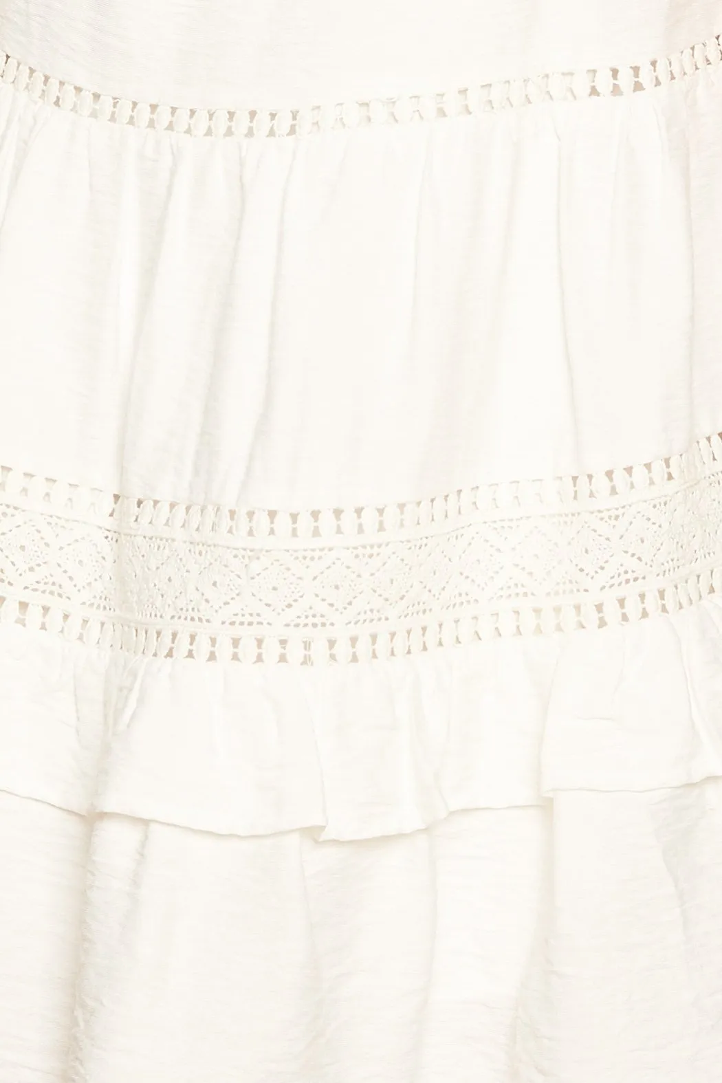 All About You Lace Trim Mini Dress