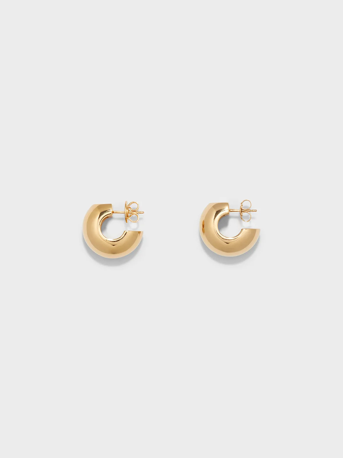 Alma Small 18kt Gold-Plated Earrings