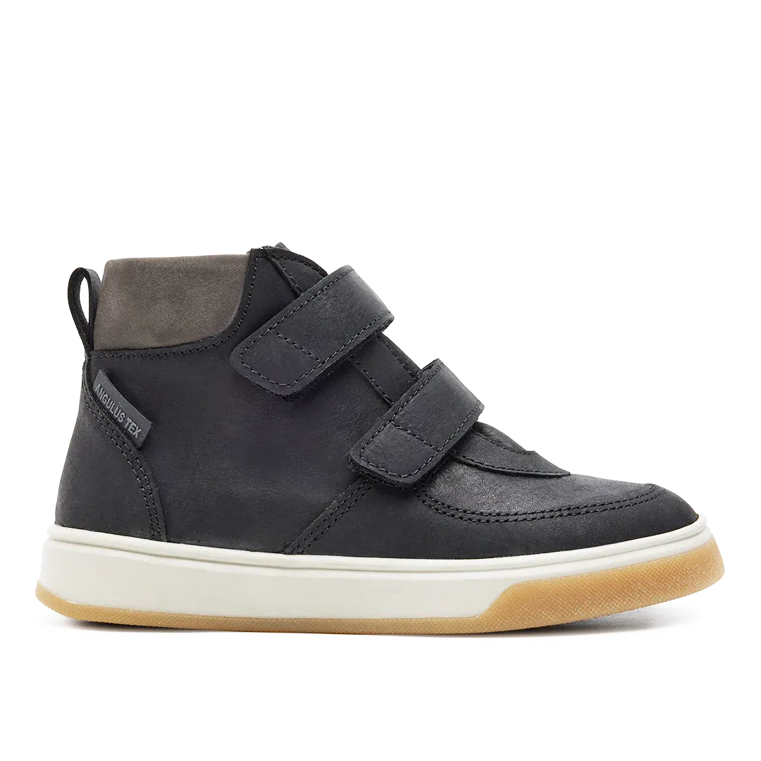 Angulus Mid-cut Tex Sneakers - Black/Asphalt
