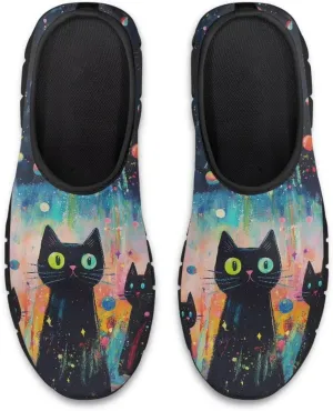 Animal Sneakers for Women Low-Top Cozy Casual Hands Free Non-Slip Sneakers Slip On Lightweight Walking Shoes for Teen Girls US 5.5-11.5