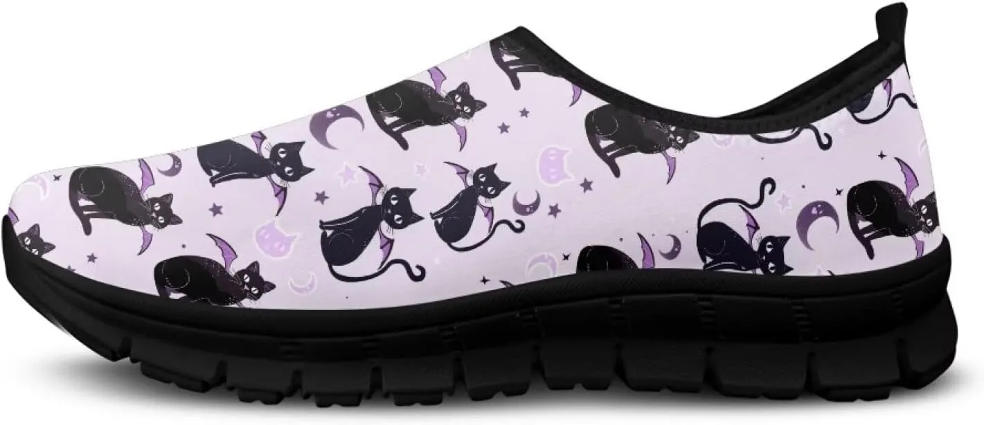 Animal Sneakers for Women Low-Top Cozy Casual Hands Free Non-Slip Sneakers Slip On Lightweight Walking Shoes for Teen Girls US 5.5-11.5
