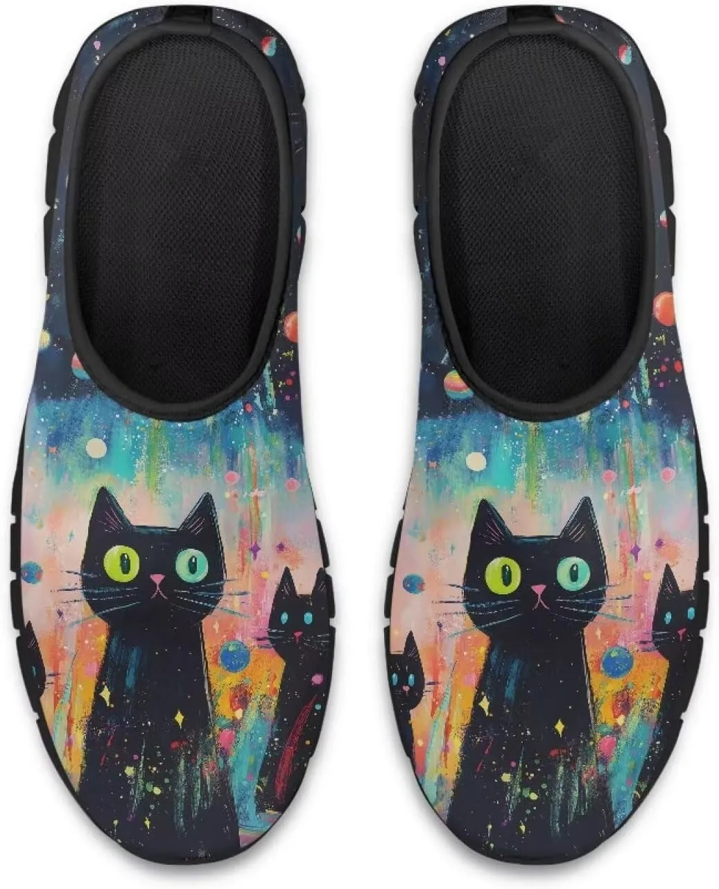Animal Sneakers for Women Low-Top Cozy Casual Hands Free Non-Slip Sneakers Slip On Lightweight Walking Shoes for Teen Girls US 5.5-11.5