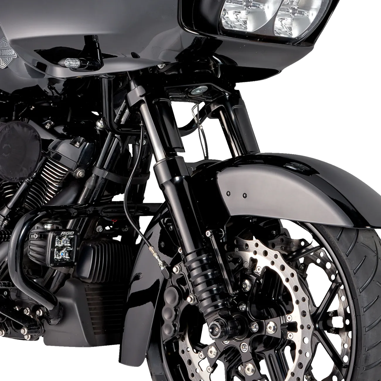 ARLEN NESS Method No Flex Fork Legs - Black - For Factory Brake Caliper 120-002