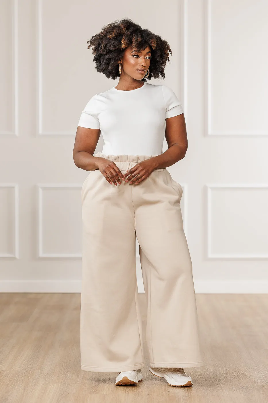 Baily Round Neck Bodysuit - Off White