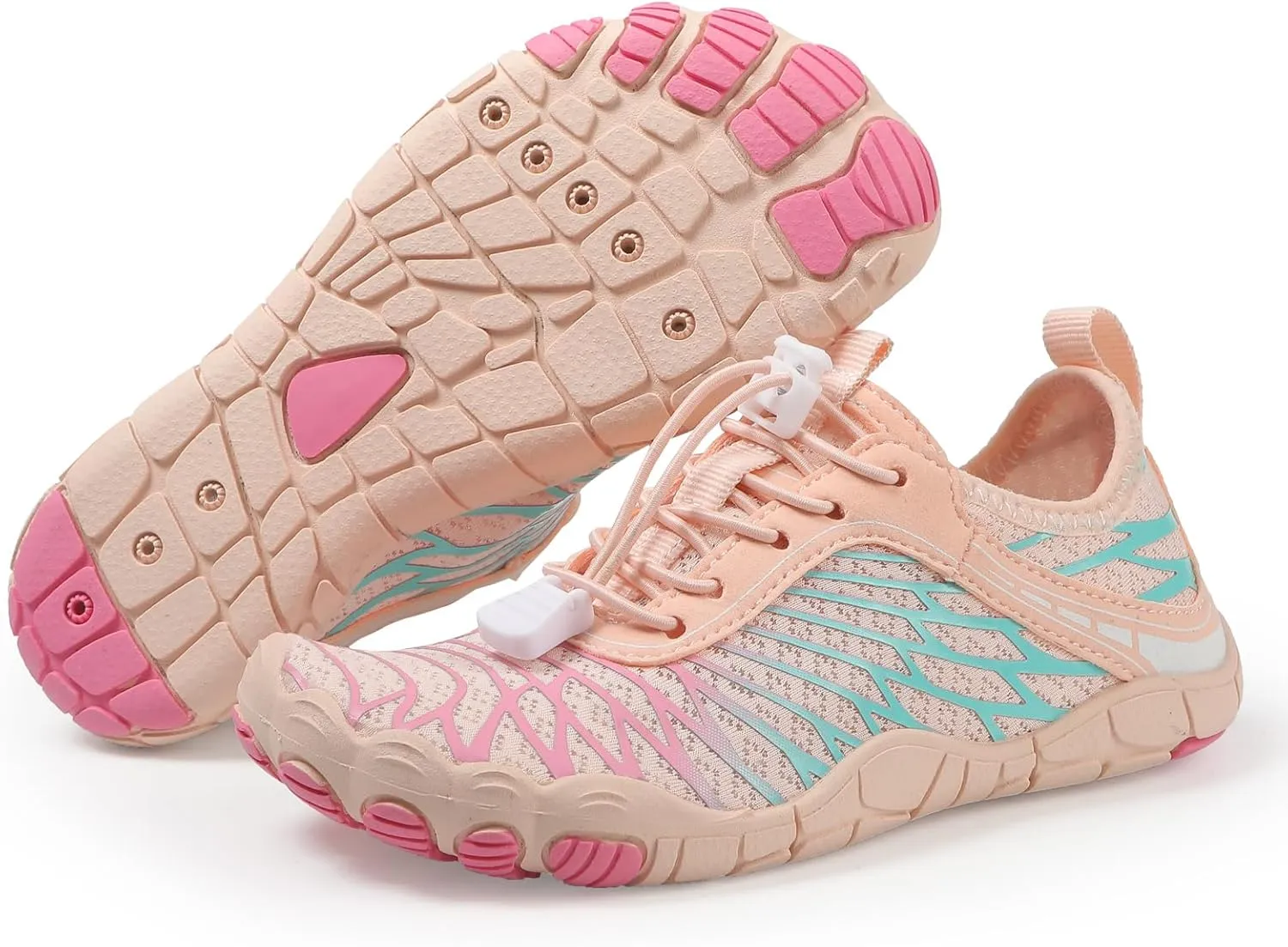 Barefoot Shoes Kids Boys & Girls Water Hiking Quick Dry Shoes Lightweight Swim Beach Sneakers Sports Athletic Shoes