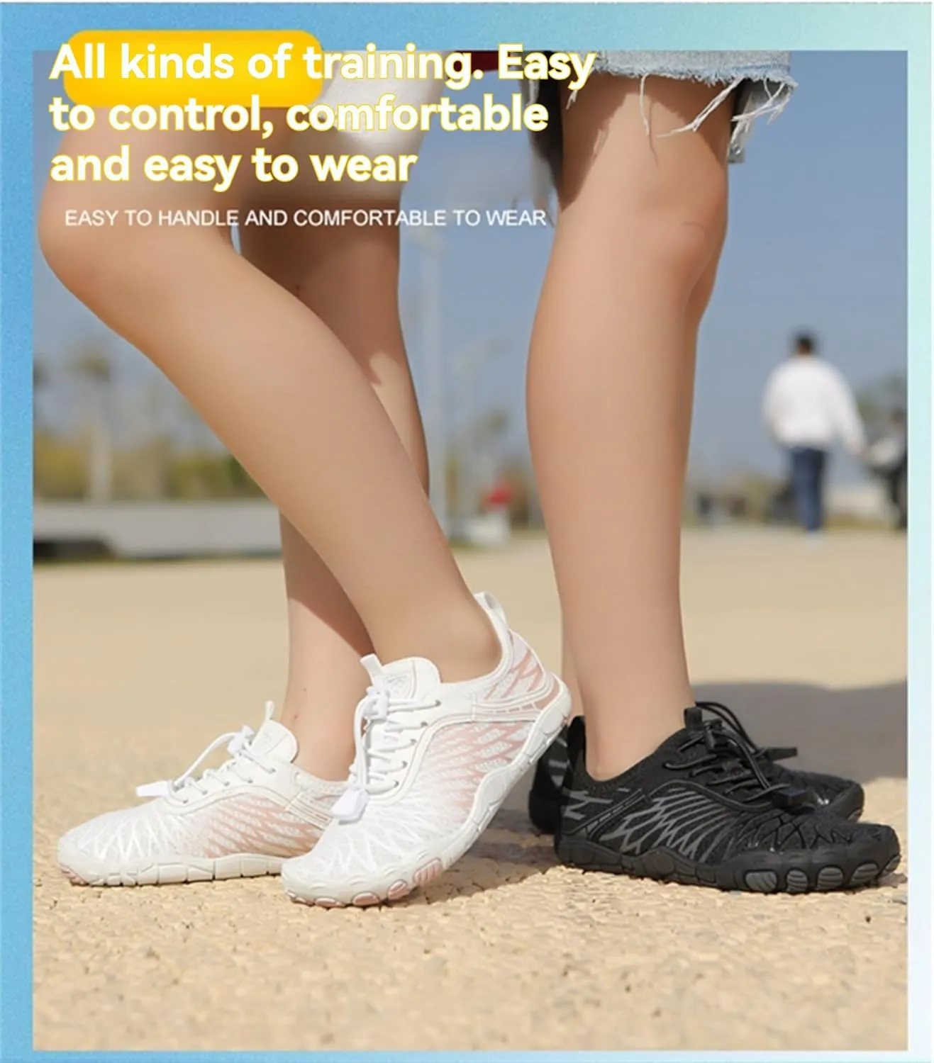 Barefoot Shoes Kids Boys & Girls Water Hiking Quick Dry Shoes Lightweight Swim Beach Sneakers Sports Athletic Shoes