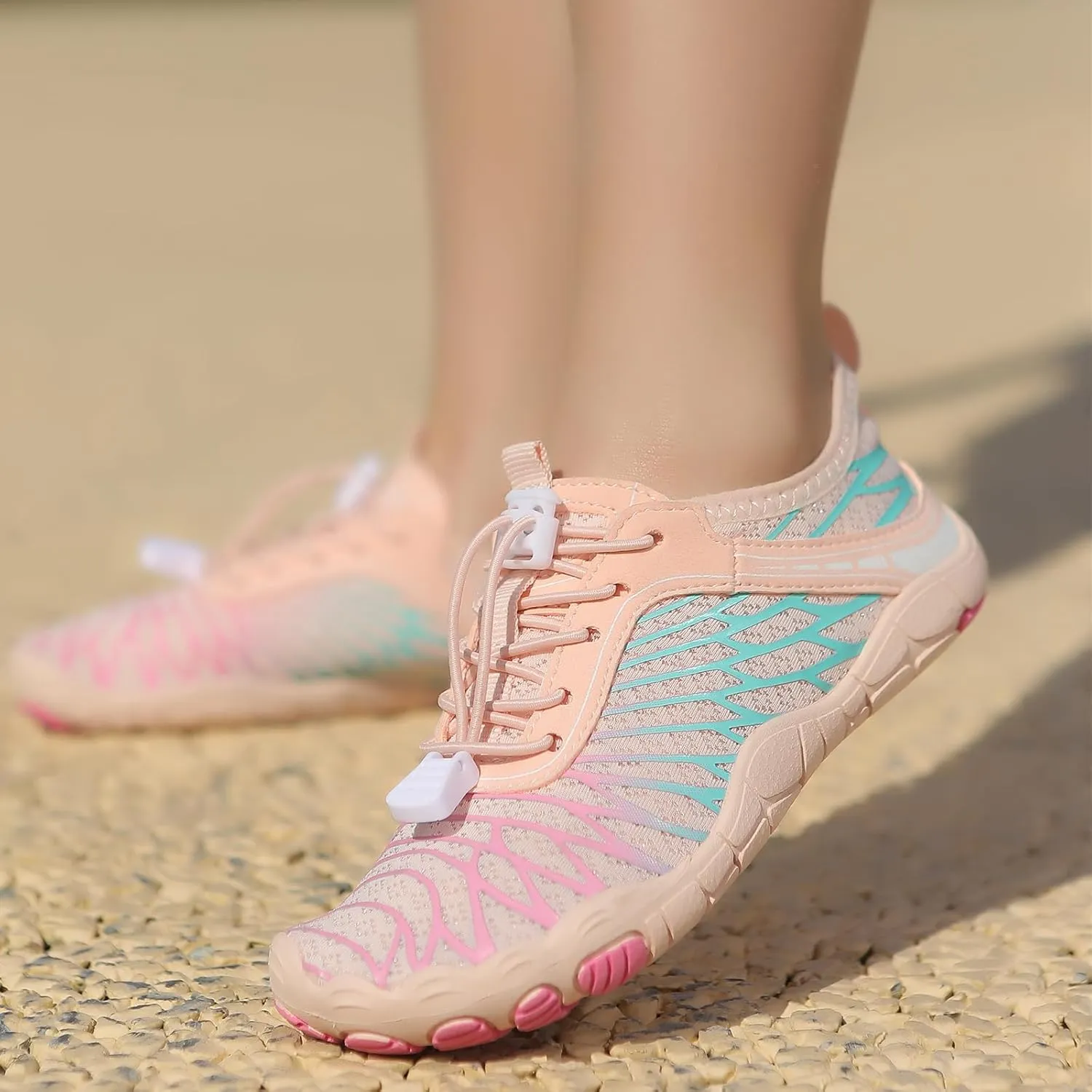 Barefoot Shoes Kids Boys & Girls Water Hiking Quick Dry Shoes Lightweight Swim Beach Sneakers Sports Athletic Shoes