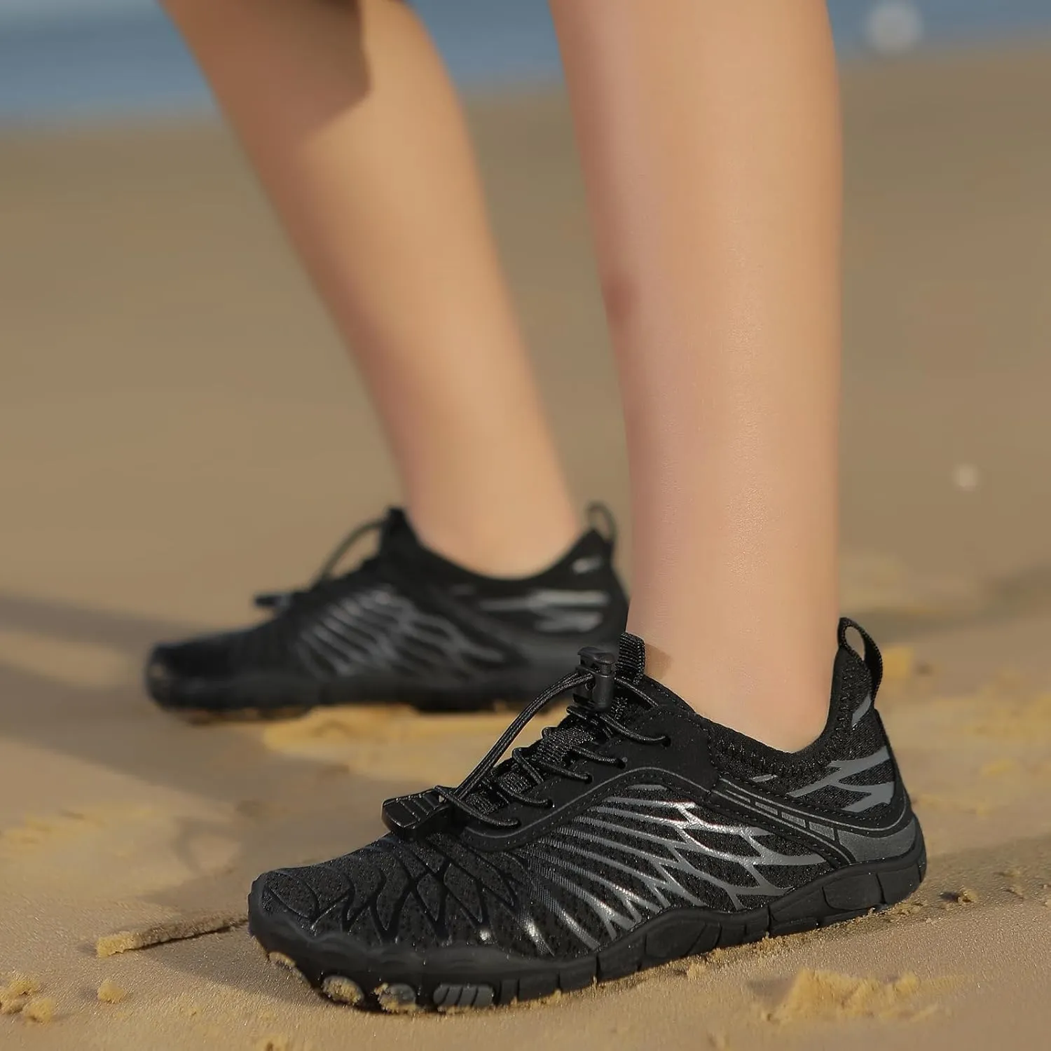 Barefoot Shoes Kids Boys & Girls Water Hiking Quick Dry Shoes Lightweight Swim Beach Sneakers Sports Athletic Shoes