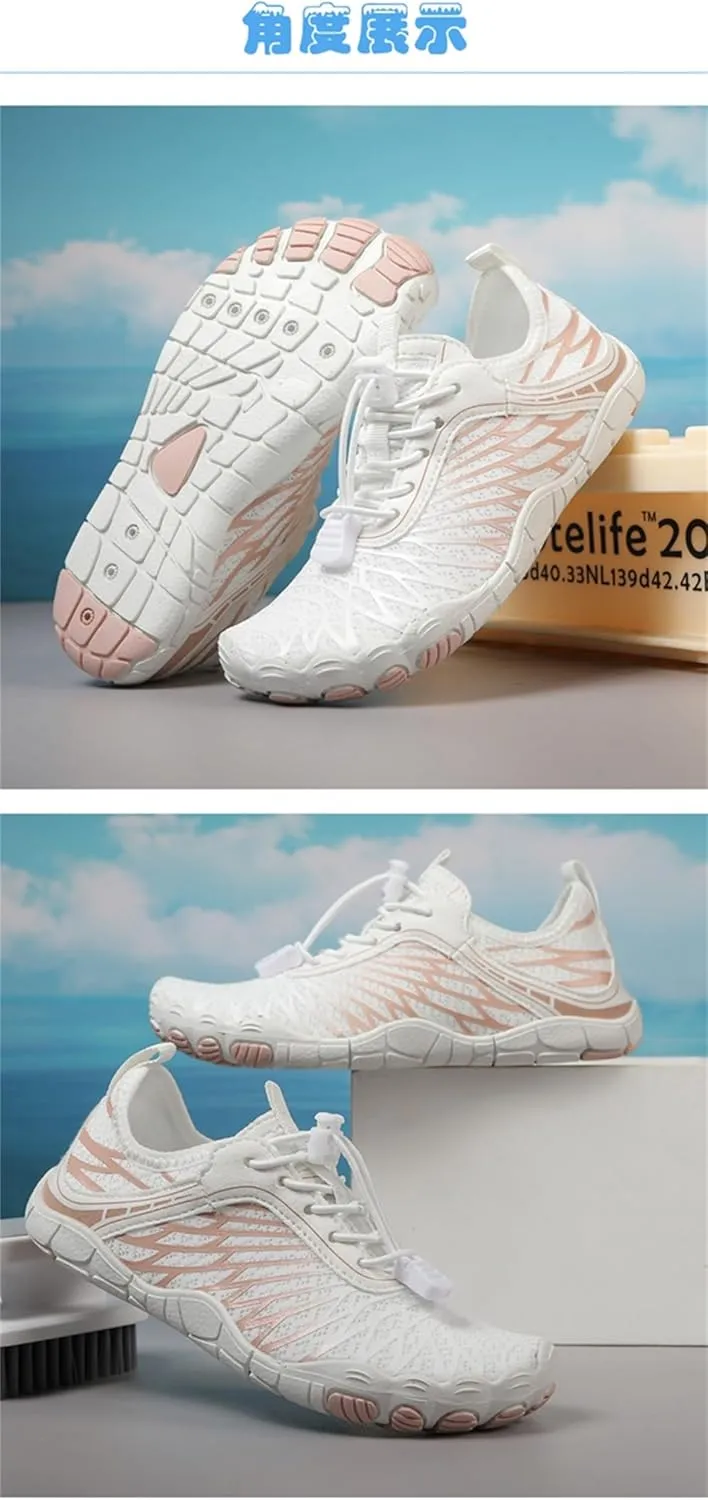 Barefoot Shoes Kids Boys & Girls Water Hiking Quick Dry Shoes Lightweight Swim Beach Sneakers Sports Athletic Shoes