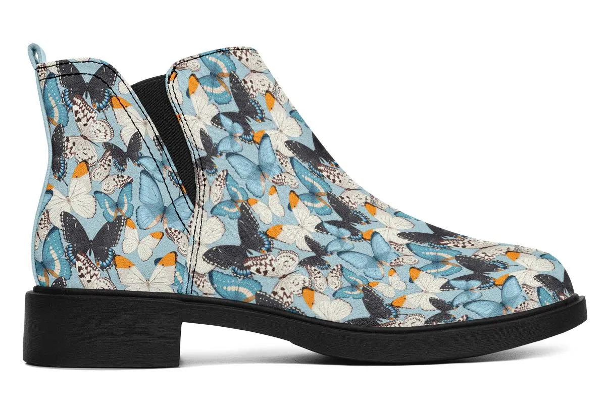 Beautiful Butterfly Pattern Neat Vibe Boots