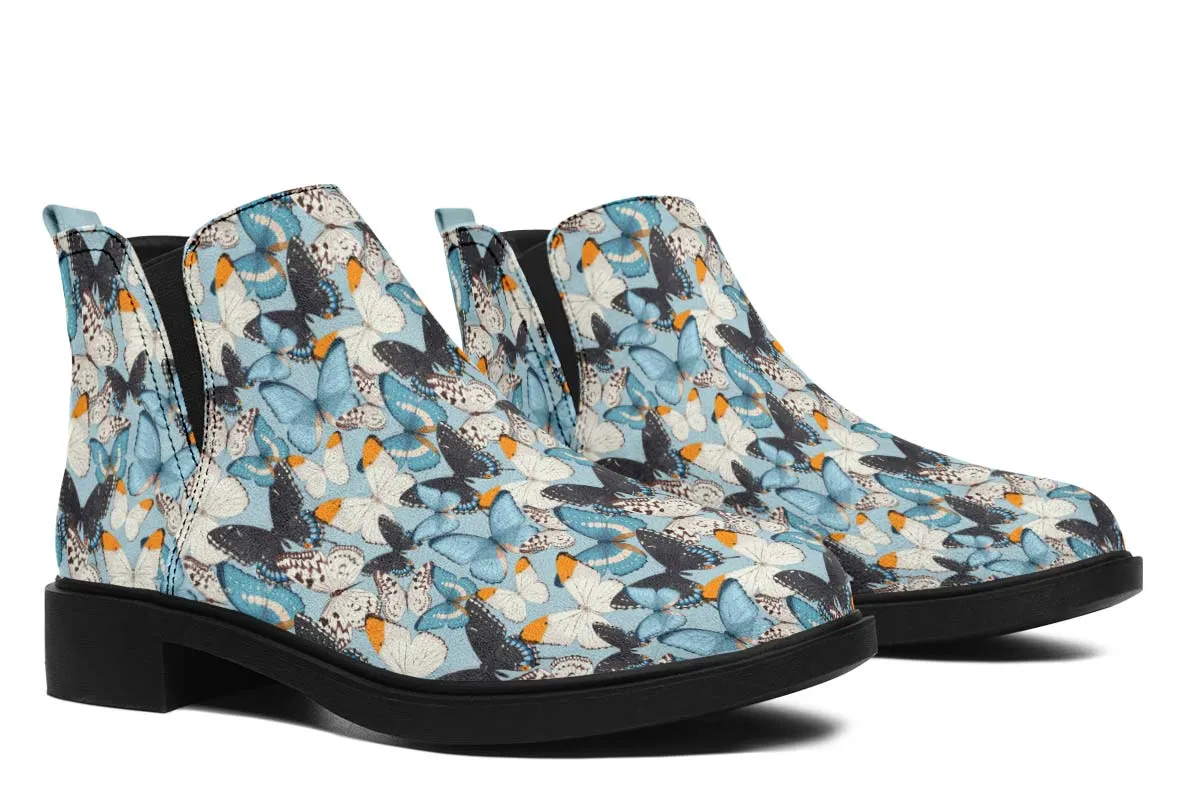 Beautiful Butterfly Pattern Neat Vibe Boots