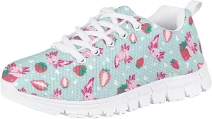 Biyejit Boys Girls Casual Shoes Kids Tennis Running Sports Lace Up Athletic Sneakers