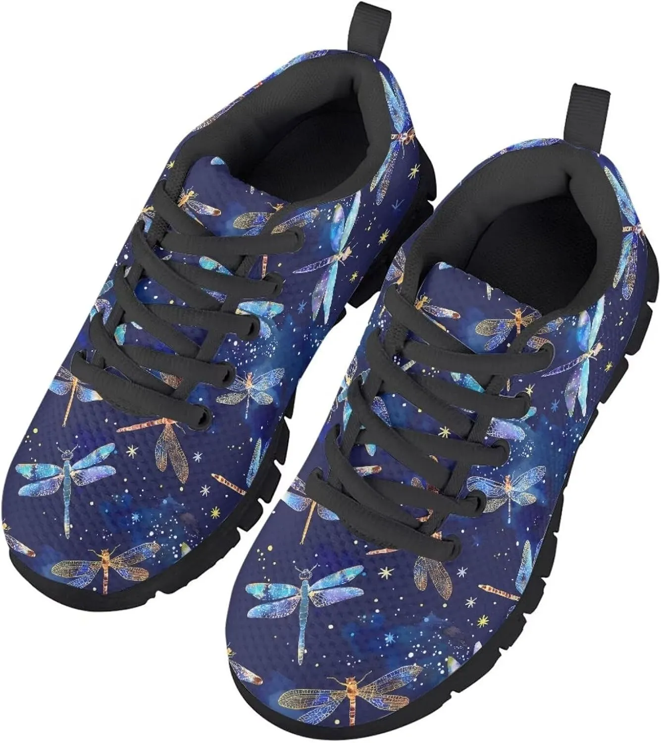 Biyejit Boys Girls Running Tennis Shoes Kids Sneakers Lightweight Breathable Athletic Sport Footwear