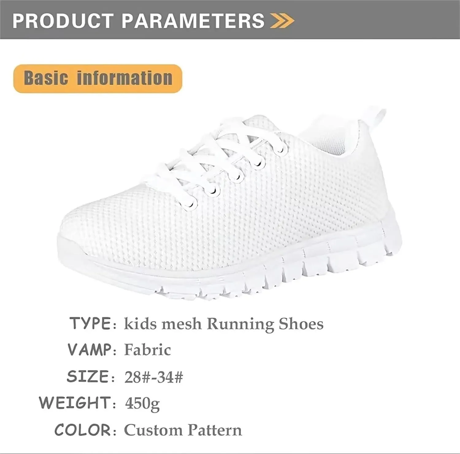 Biyejit Boys Girls Running Tennis Shoes Kids Sneakers Lightweight Breathable Athletic Sport Footwear