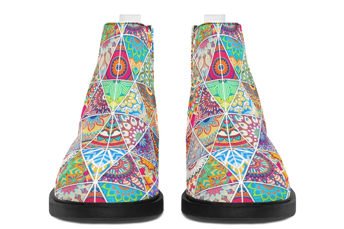 Bohemian Pattern Neat Vibe Boots