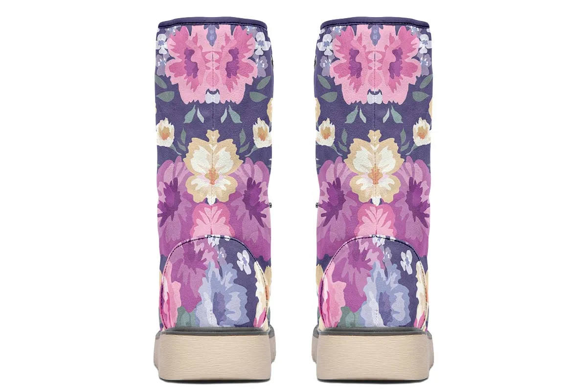 Border Collie Dog Portrait Polar Vibe Boots