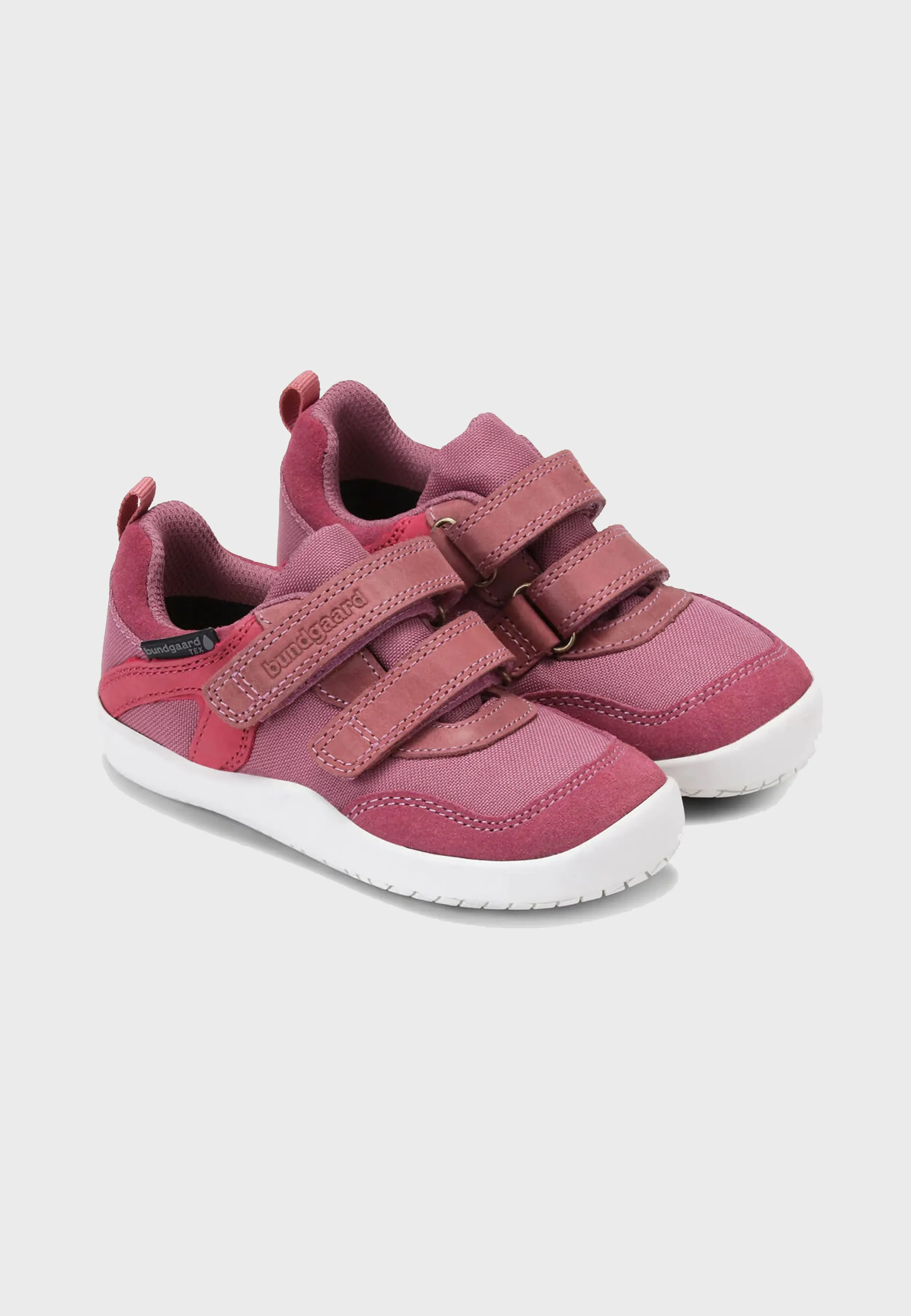 Bundgaard Benni TEX sneakers - Dark pink m/velcro