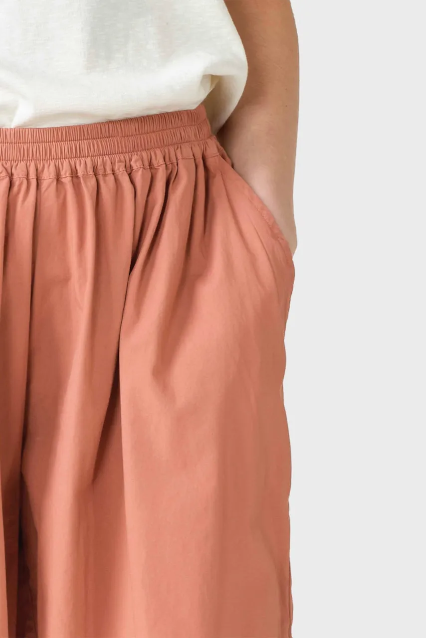 CARAMELLA Shorts burnt sienna