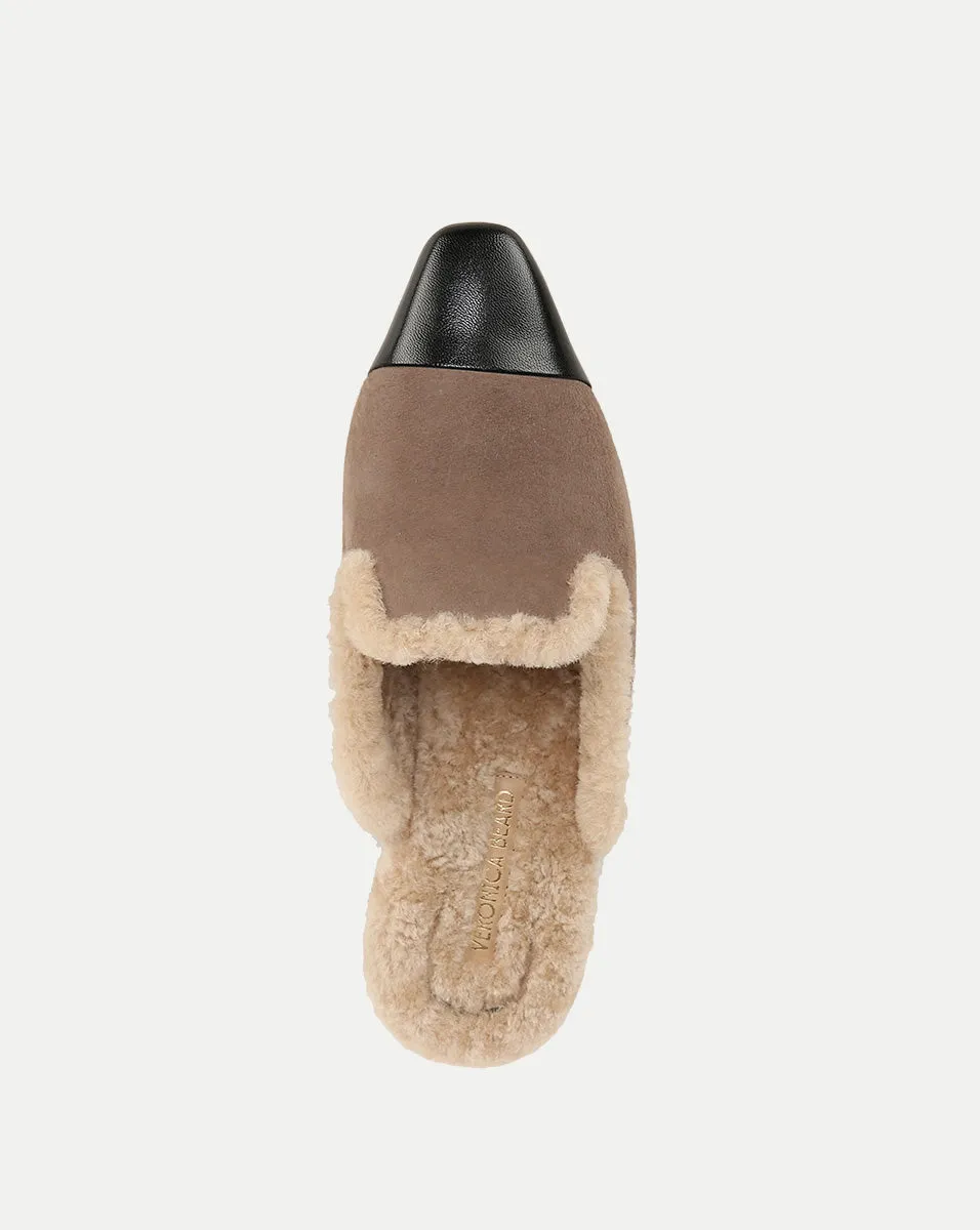 Cecile Shearling Mule