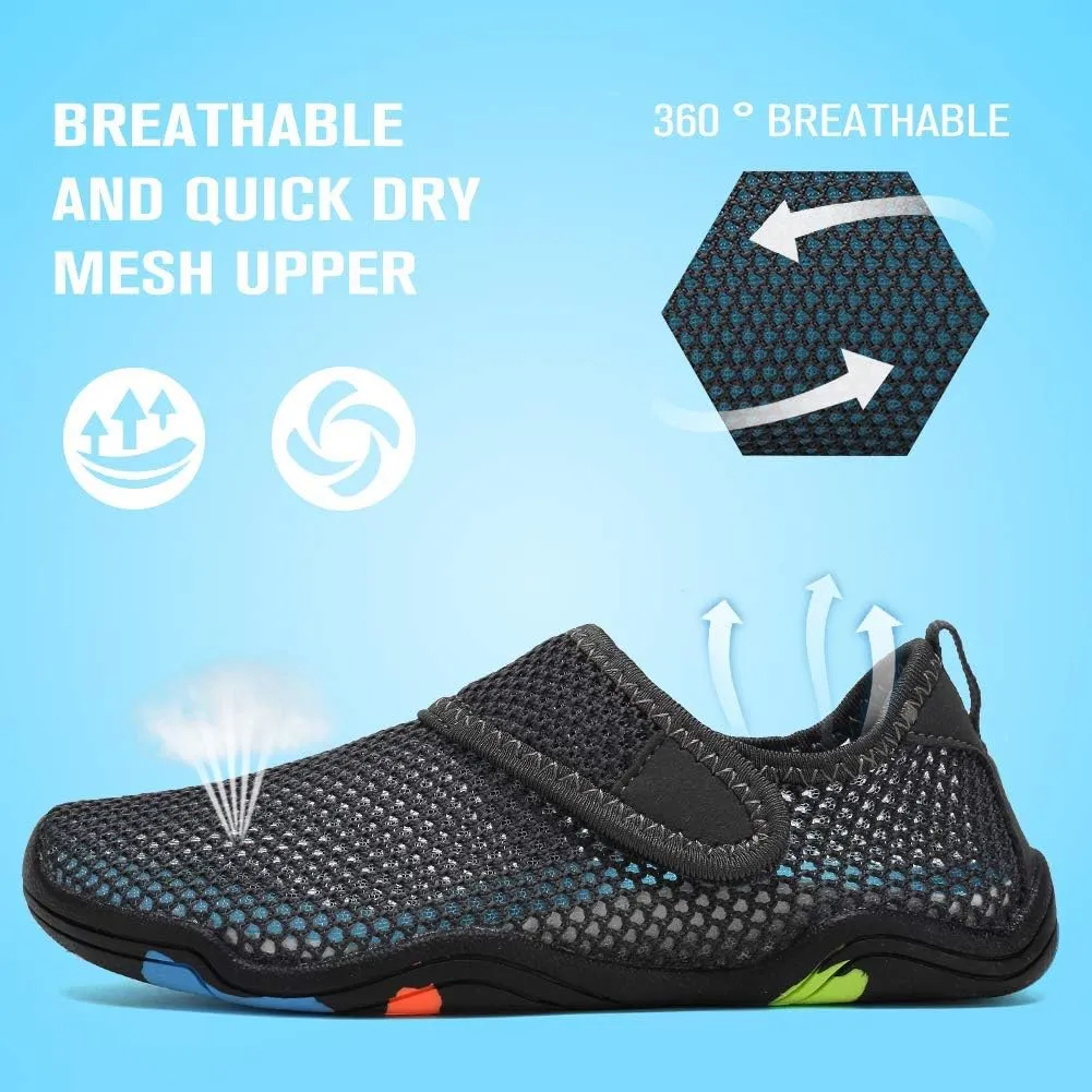 CIOR Boys & Girls Water Shoes Sports Aqua Athletic Sneakers Lightweight Sport Shoes(Toddler/Little Kid/Big Kid)