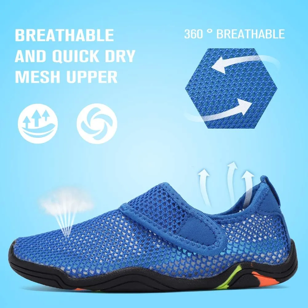 CIOR Boys & Girls Water Shoes Sports Aqua Athletic Sneakers Lightweight Sport Shoes(Toddler/Little Kid/Big Kid)