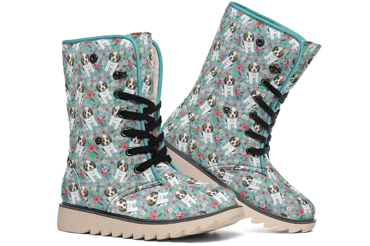 Cockapoo Flower Polar Vibe Boots