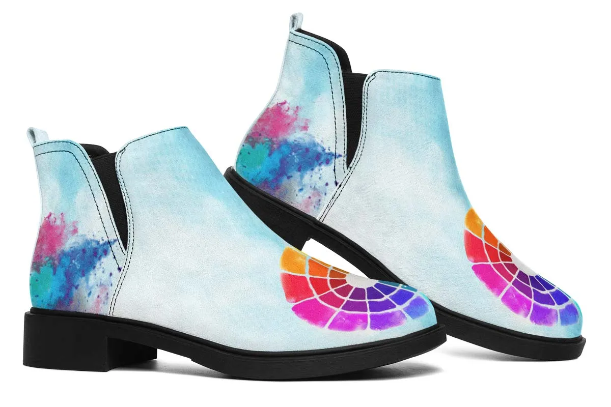 Color Wheel Neat Vibe Boots
