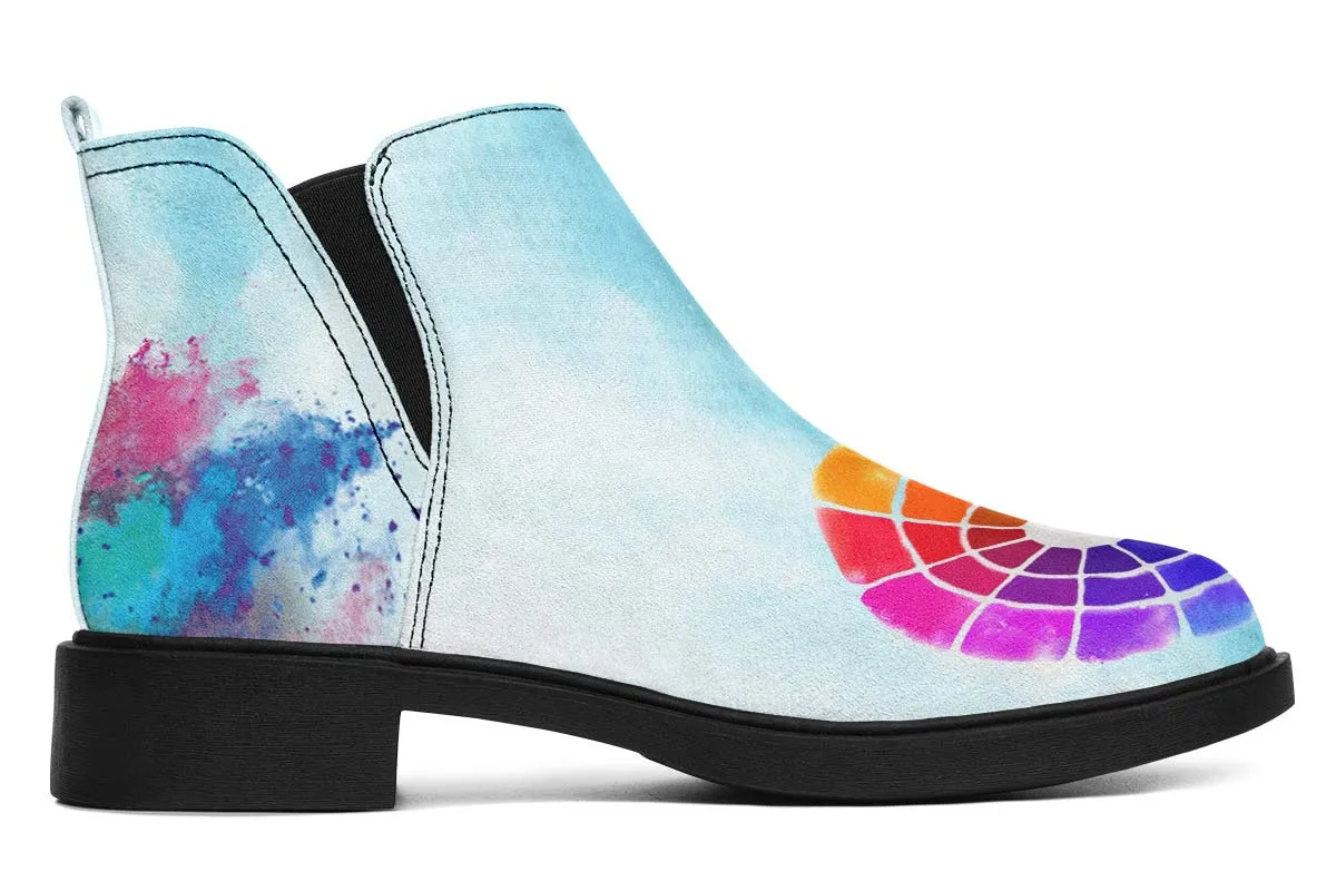 Color Wheel Neat Vibe Boots
