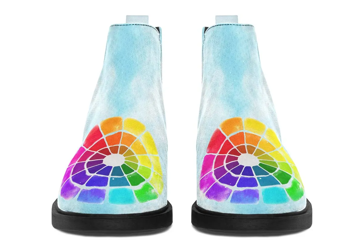 Color Wheel Neat Vibe Boots