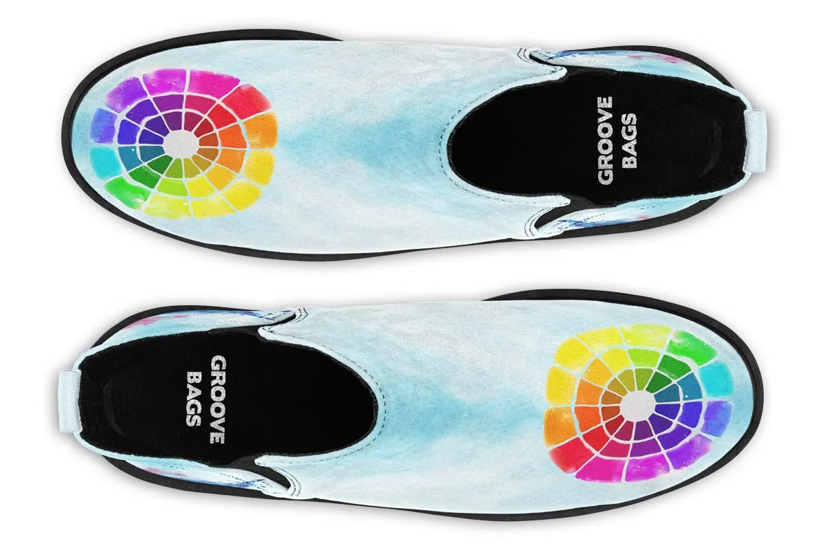 Color Wheel Neat Vibe Boots