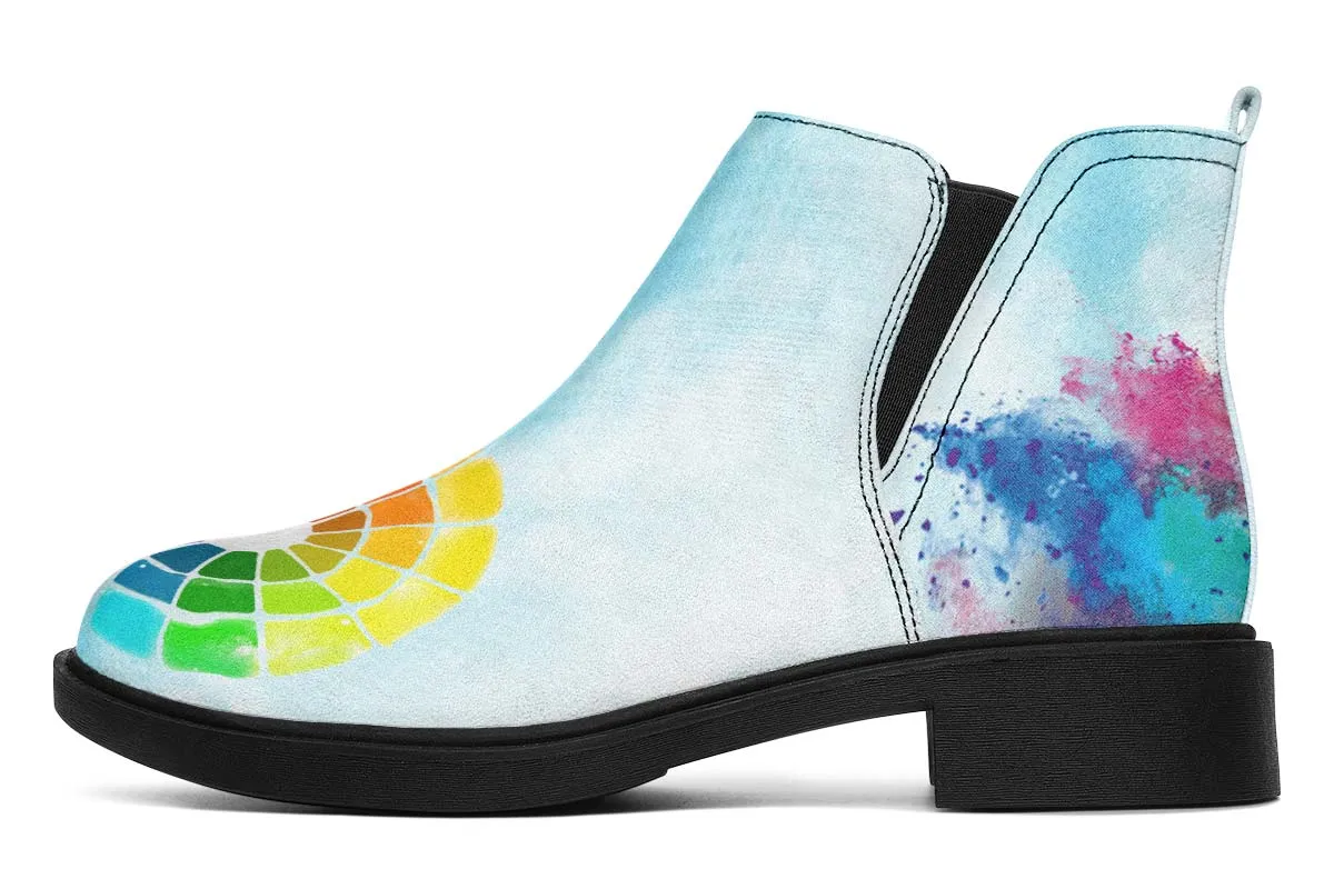 Color Wheel Neat Vibe Boots