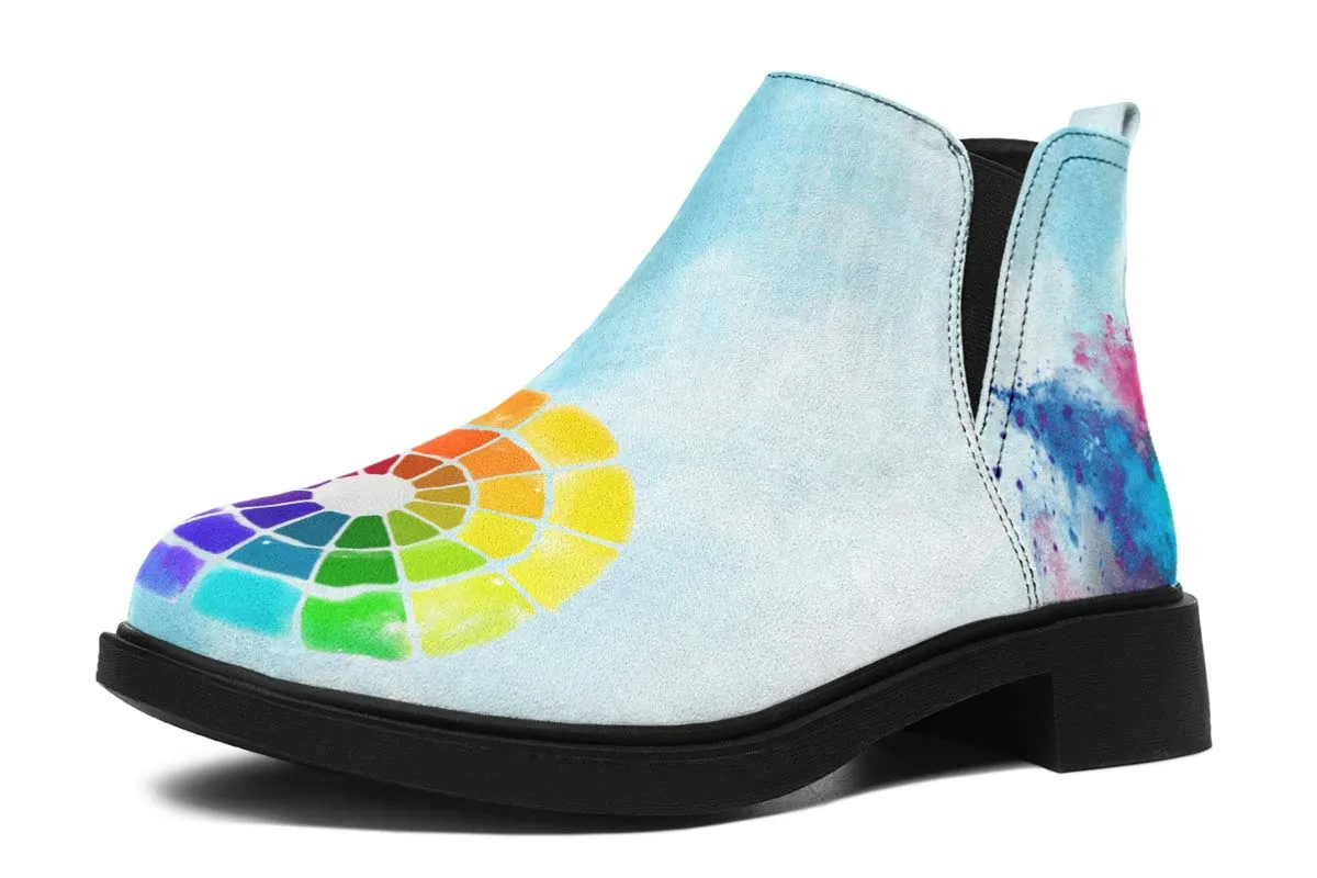 Color Wheel Neat Vibe Boots