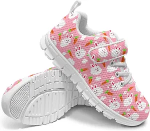 Coloranimal Kids Sneakers Boys Running Shoes Mesh Sports Shoes Slip On Sneakers Girls Shoes Cute Tennis Shoes with Hook and Loops