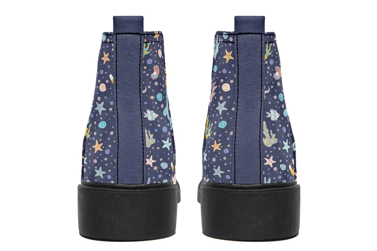Corgi Mermaid Neat Vibe Boots
