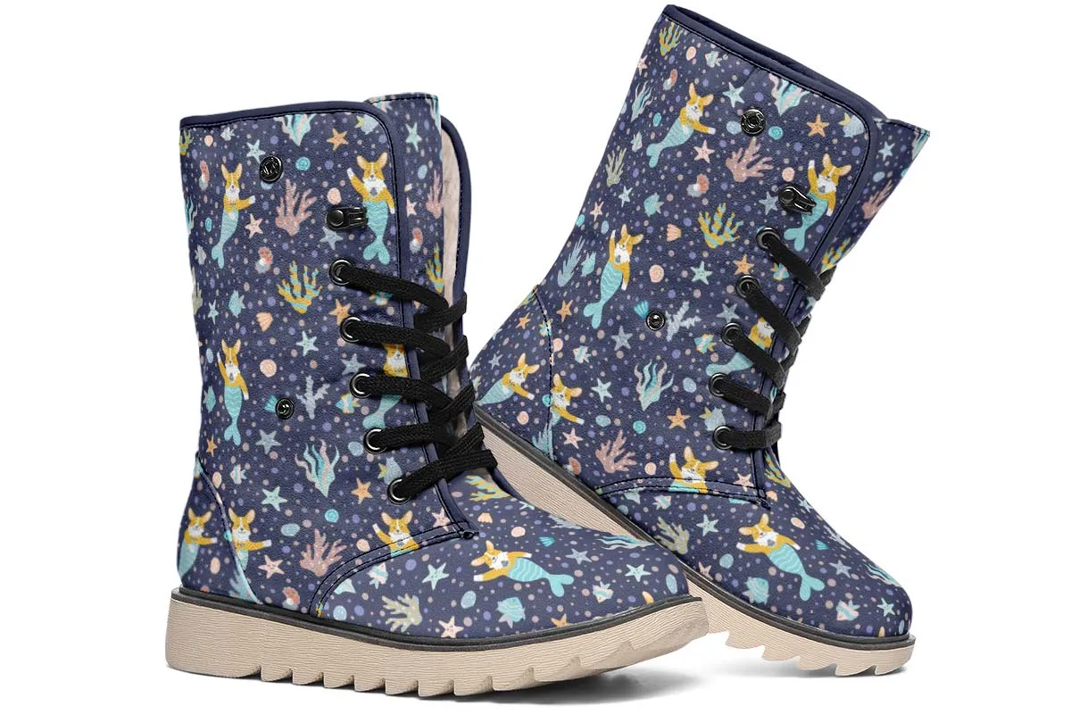 Corgi Mermaid Polar Vibe Boots