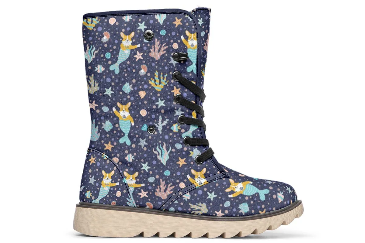 Corgi Mermaid Polar Vibe Boots