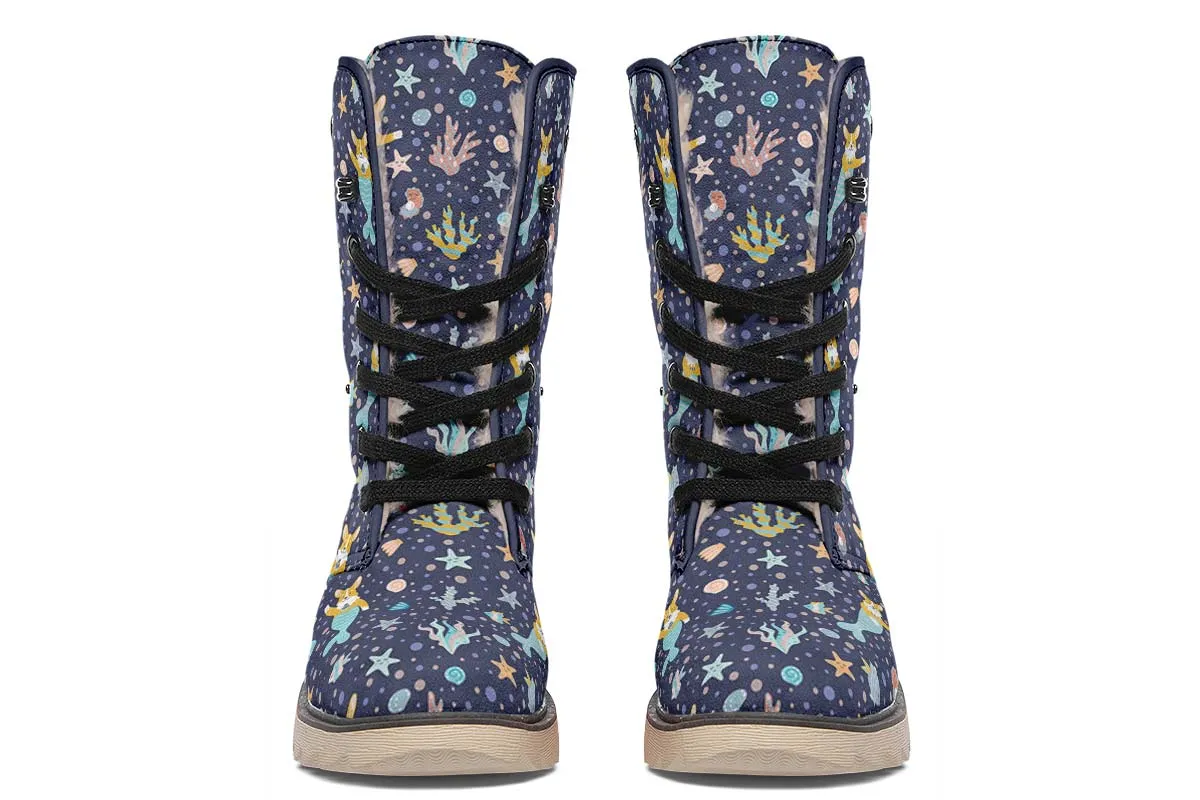 Corgi Mermaid Polar Vibe Boots