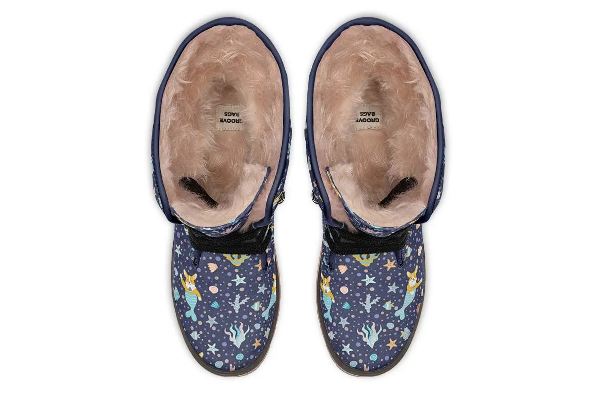 Corgi Mermaid Polar Vibe Boots