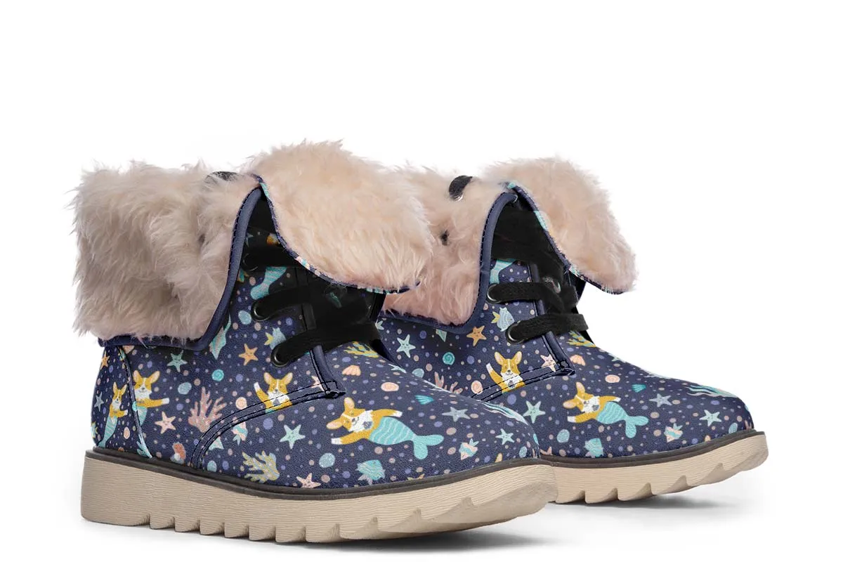 Corgi Mermaid Polar Vibe Boots