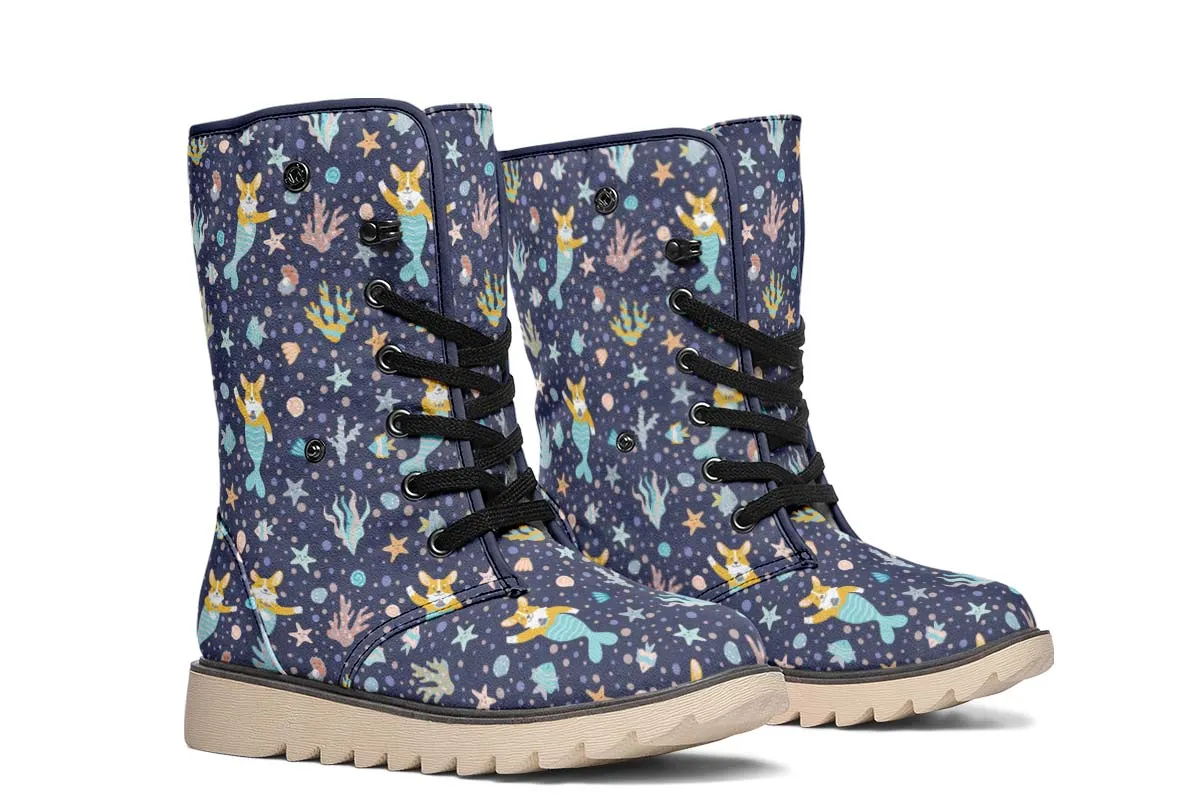Corgi Mermaid Polar Vibe Boots
