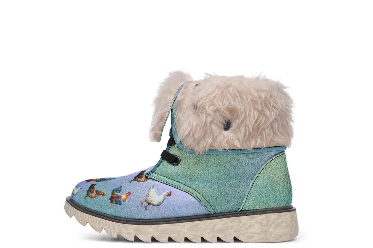 Crazy Chicken Lady Polar Vibe Boots