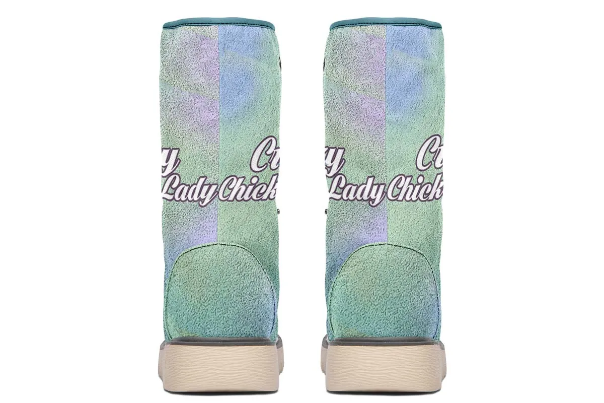 Crazy Chicken Lady Polar Vibe Boots