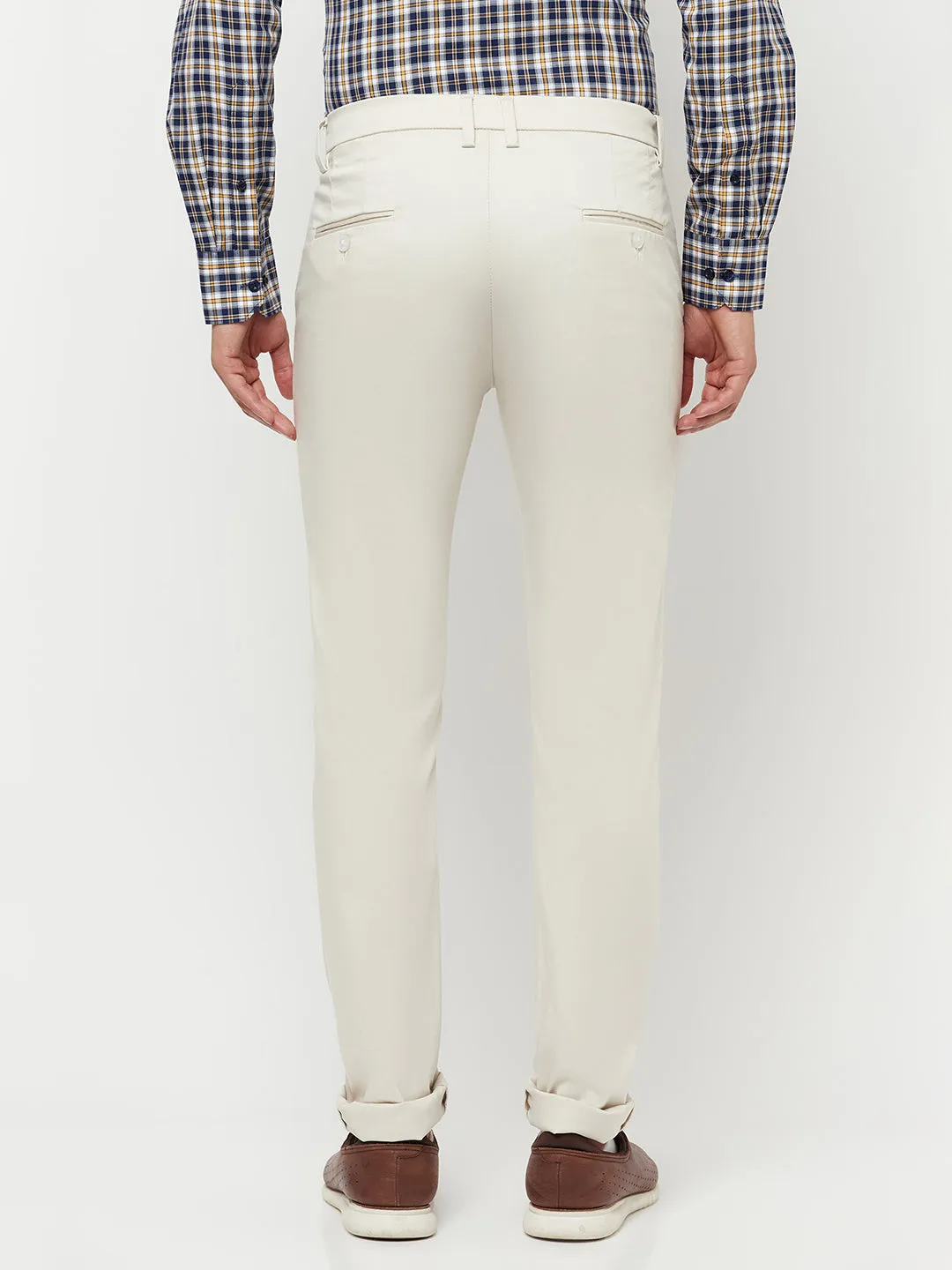 Cream Trousers