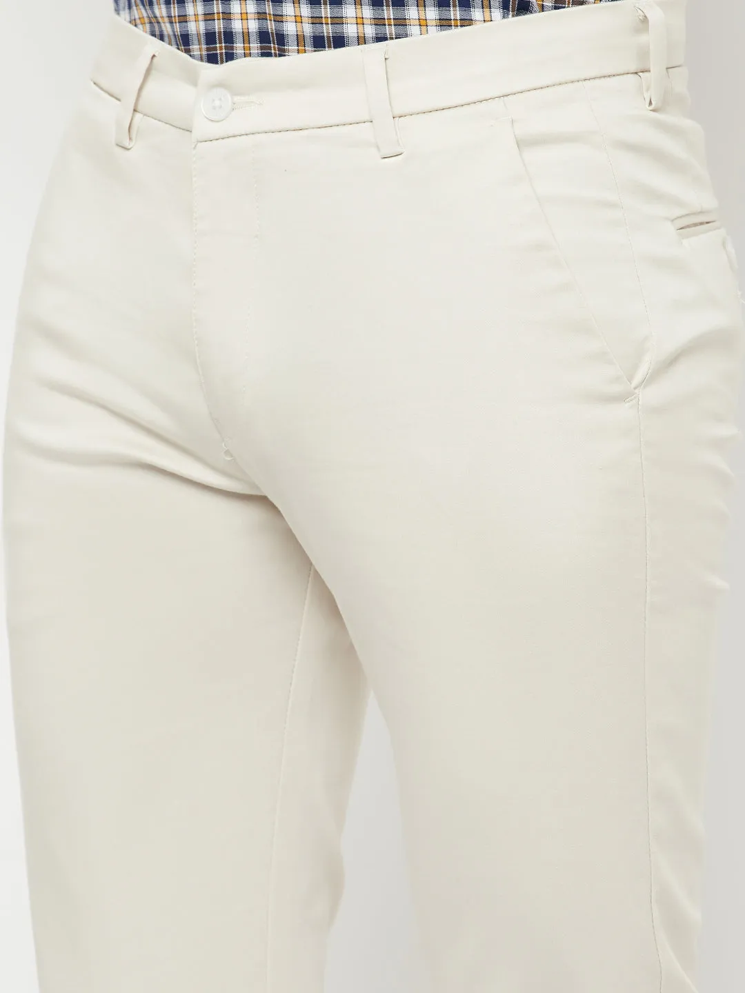 Cream Trousers