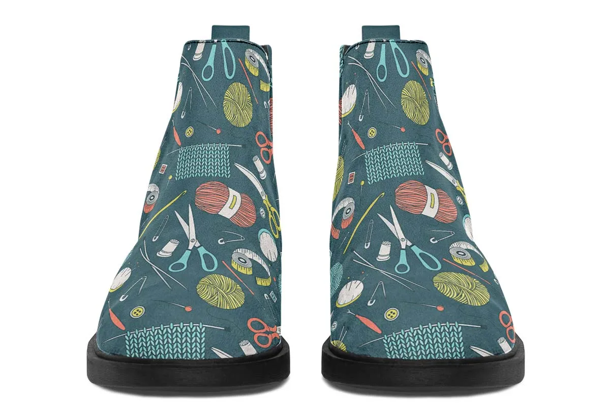 Crochet Neat Vibe Boots