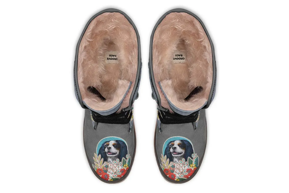 Denim Style King Charles Polar Vibe Boots