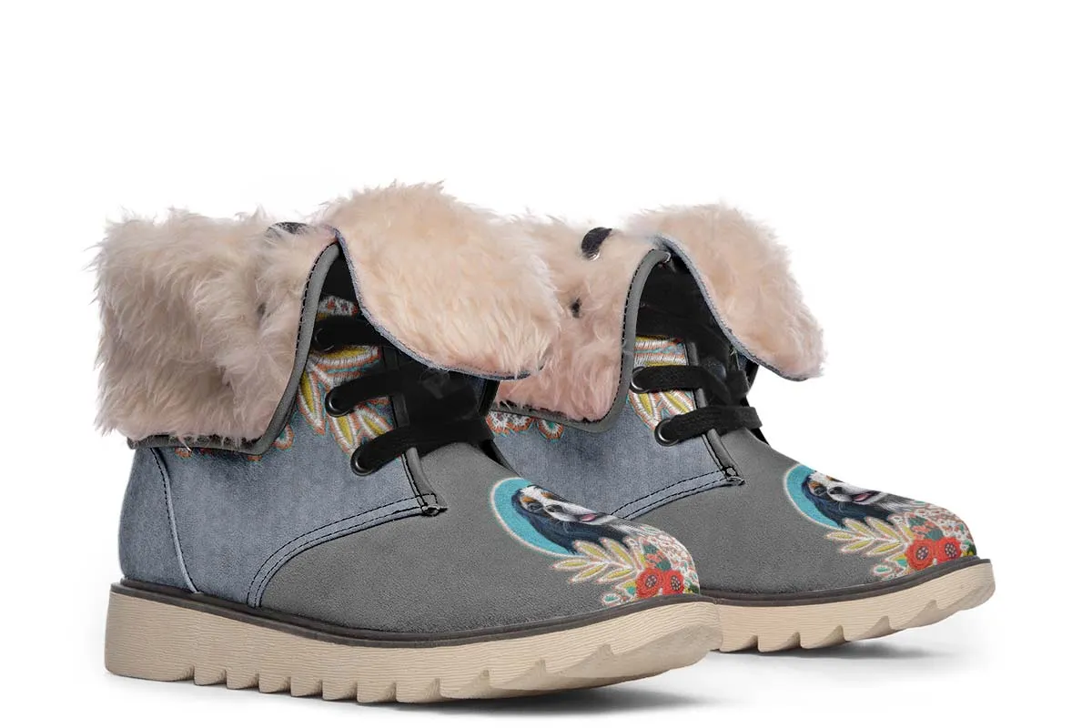 Denim Style King Charles Polar Vibe Boots