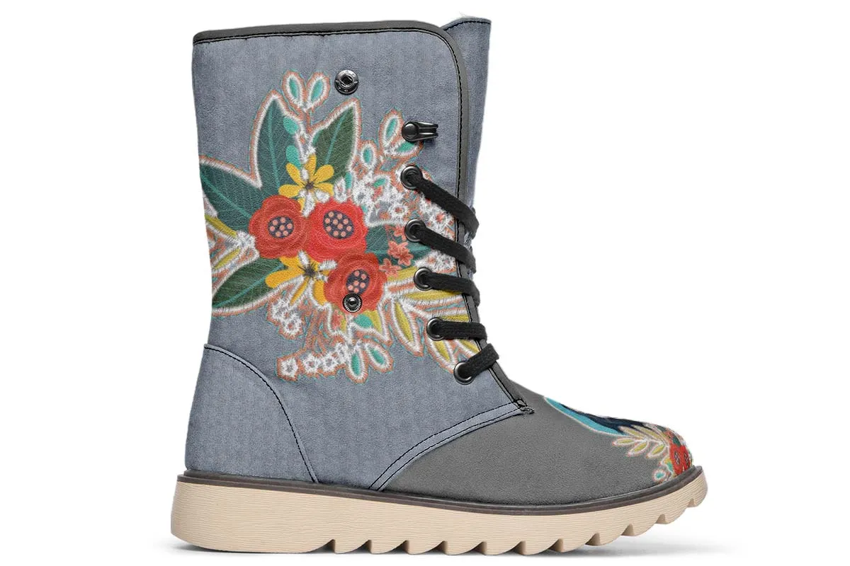 Denim Style King Charles Polar Vibe Boots
